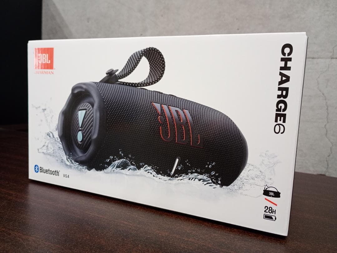 ★新品未開封品★JBL CHARGE 6 BLK ブラック ポータブルスピーカー