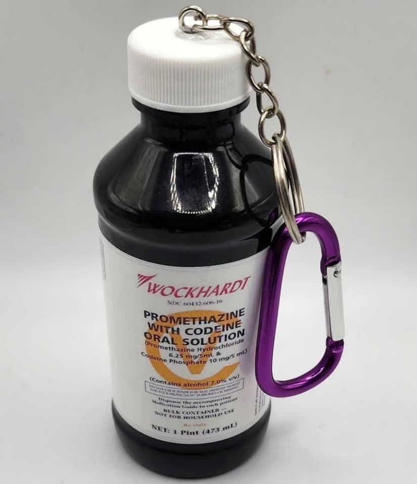 小物 Lean Bottle Stash Keychain