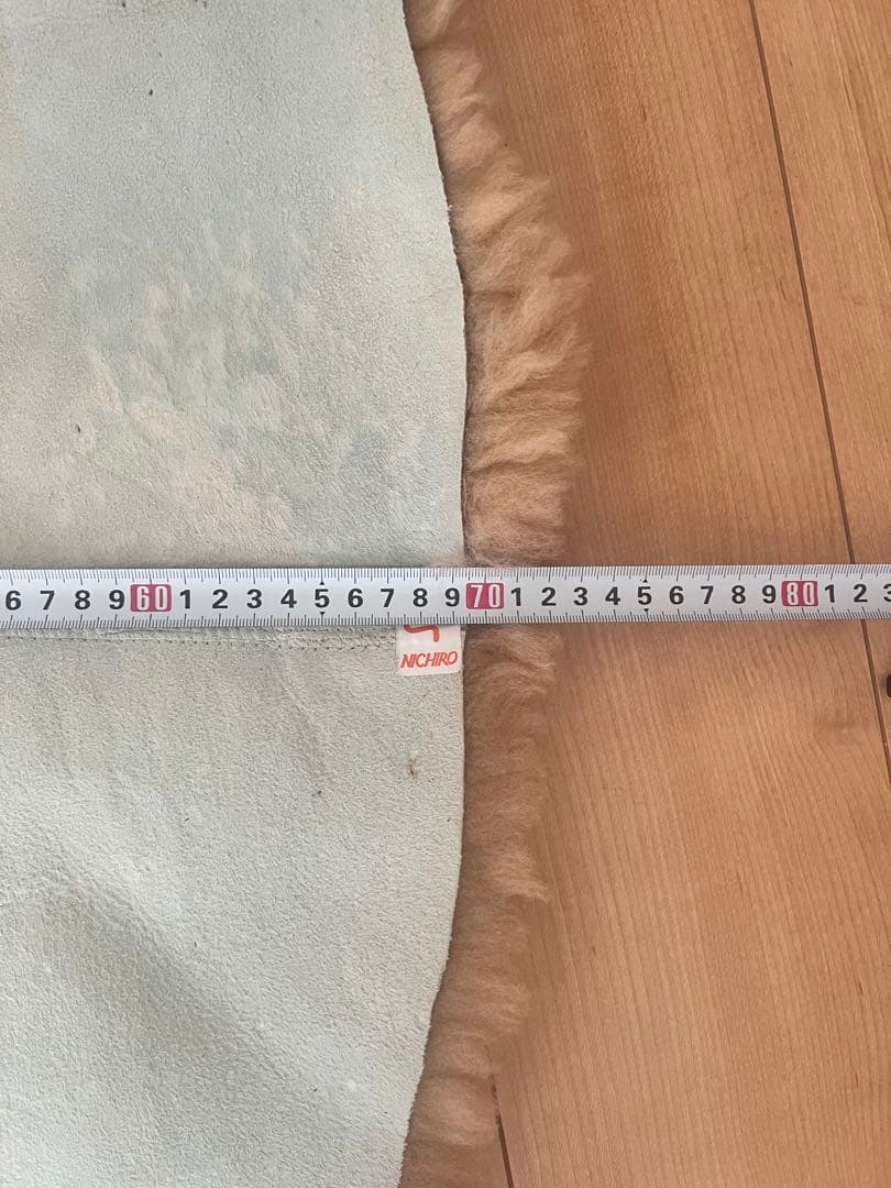 ニチロムートン 羊毛ラグ ブラウン