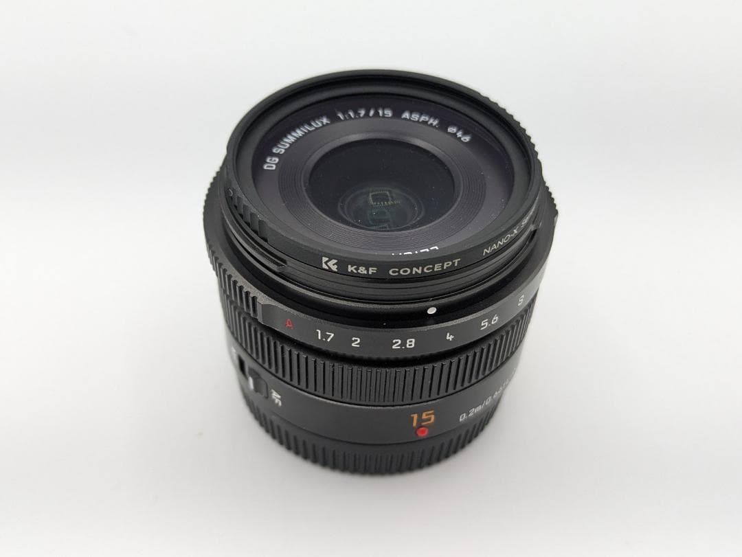LUMIX H-X015 15mm F1.7 ASPH.レンズ
