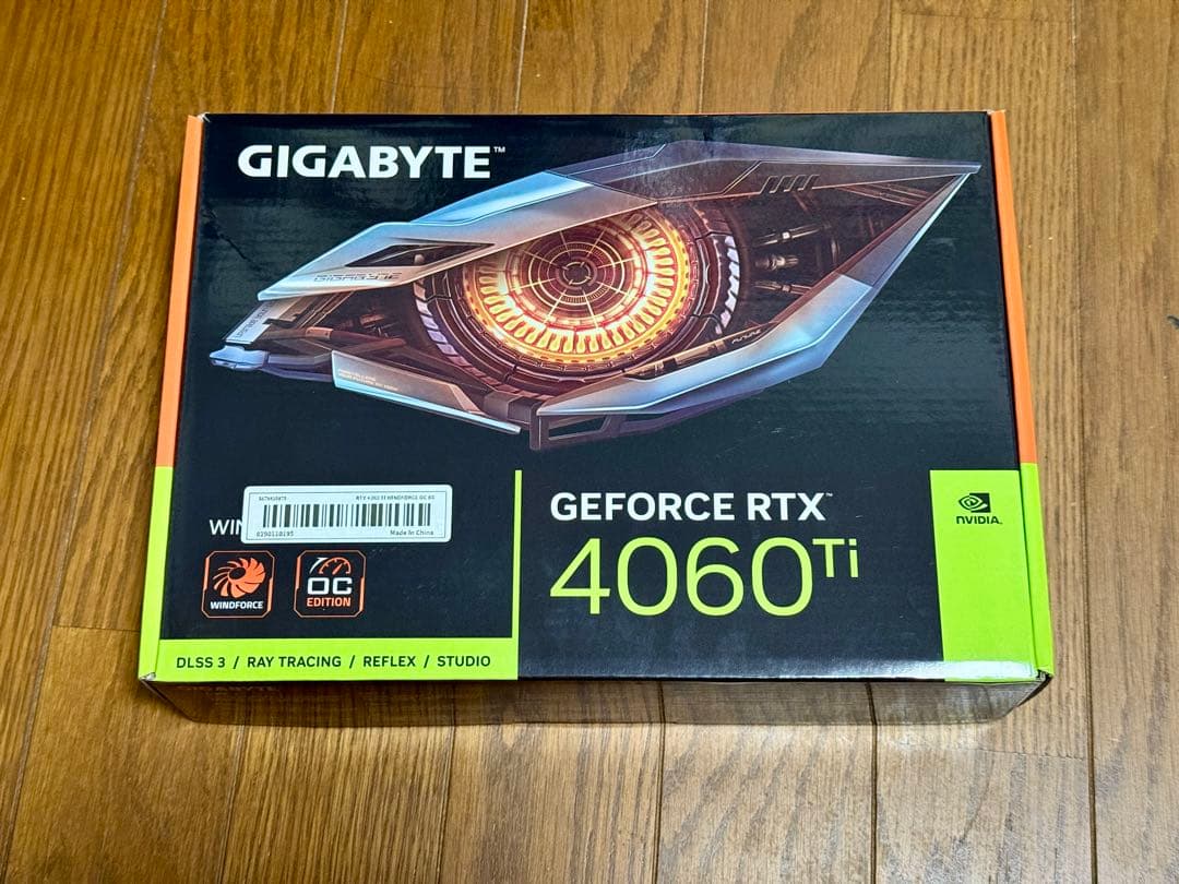 グラフィックボード・グラボ・ビデオカード GIGABYTE GeForce RTX 4060 Ti