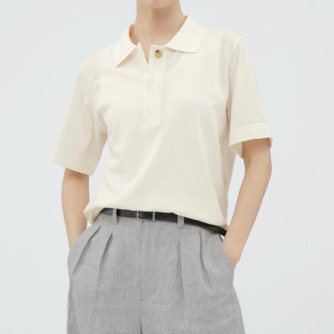 ✨25SS✨マーガレットハウエル SOFT COTTON PIQUE TOP