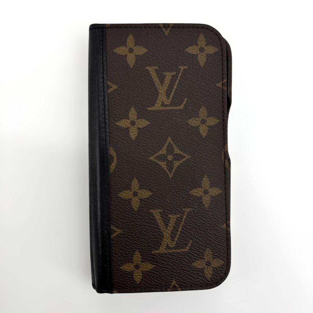 ルイヴィトン フォリオ モノグラム iphone15 PRO スマホケース手帳型