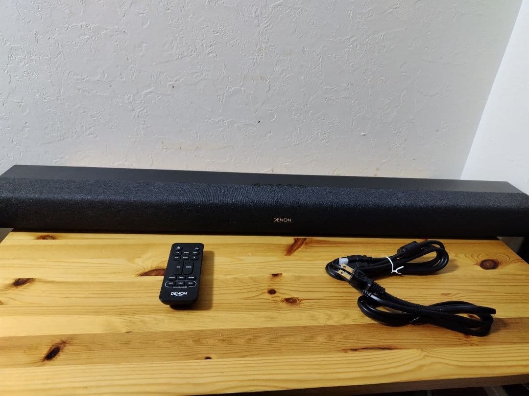 【美品】DENON DHT-S217 サウンドバー　2023年製