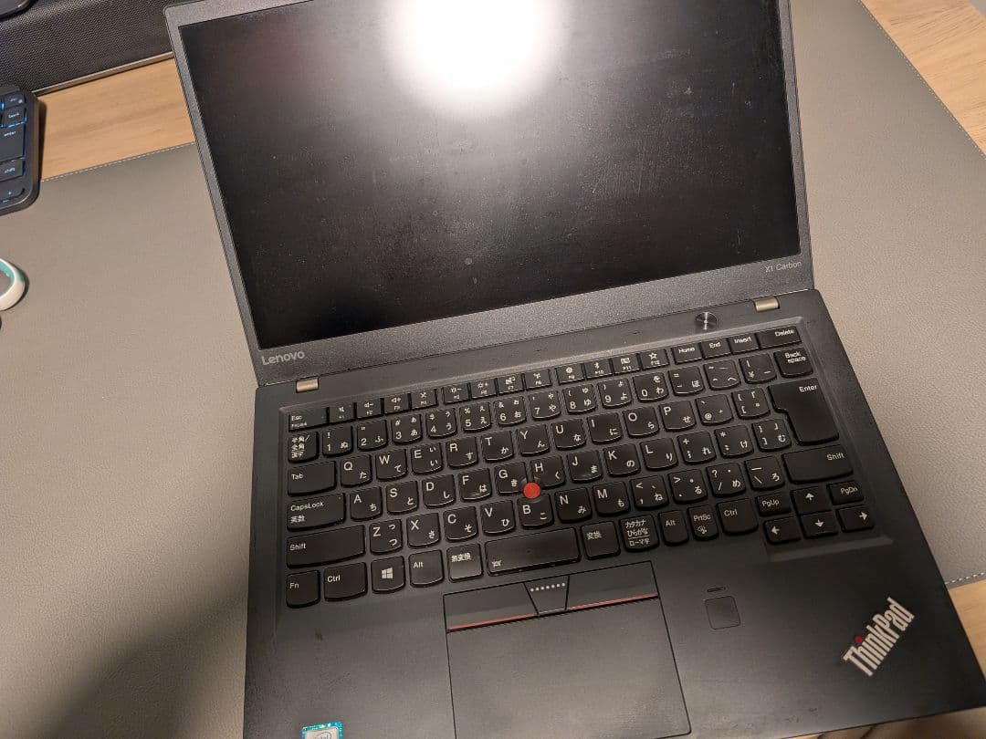 ThinkPadX1Carbon 2017年【メモリ16GB・WQHD液晶】