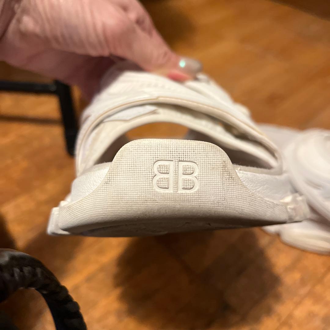 最終価格！BALENCIAGA トラックスライド　27.0　白