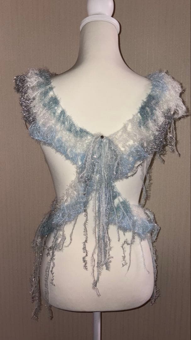 ハンドメイド　ニット　トップス( )✩‧₊