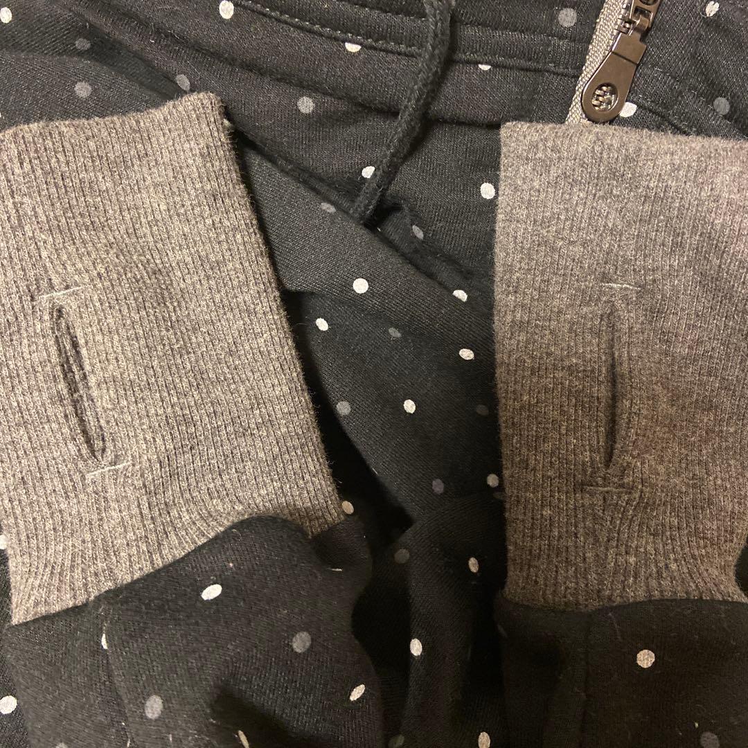 ドット　ハイネックパーカー　あのちゃん着用　似　itimi faithtokyo