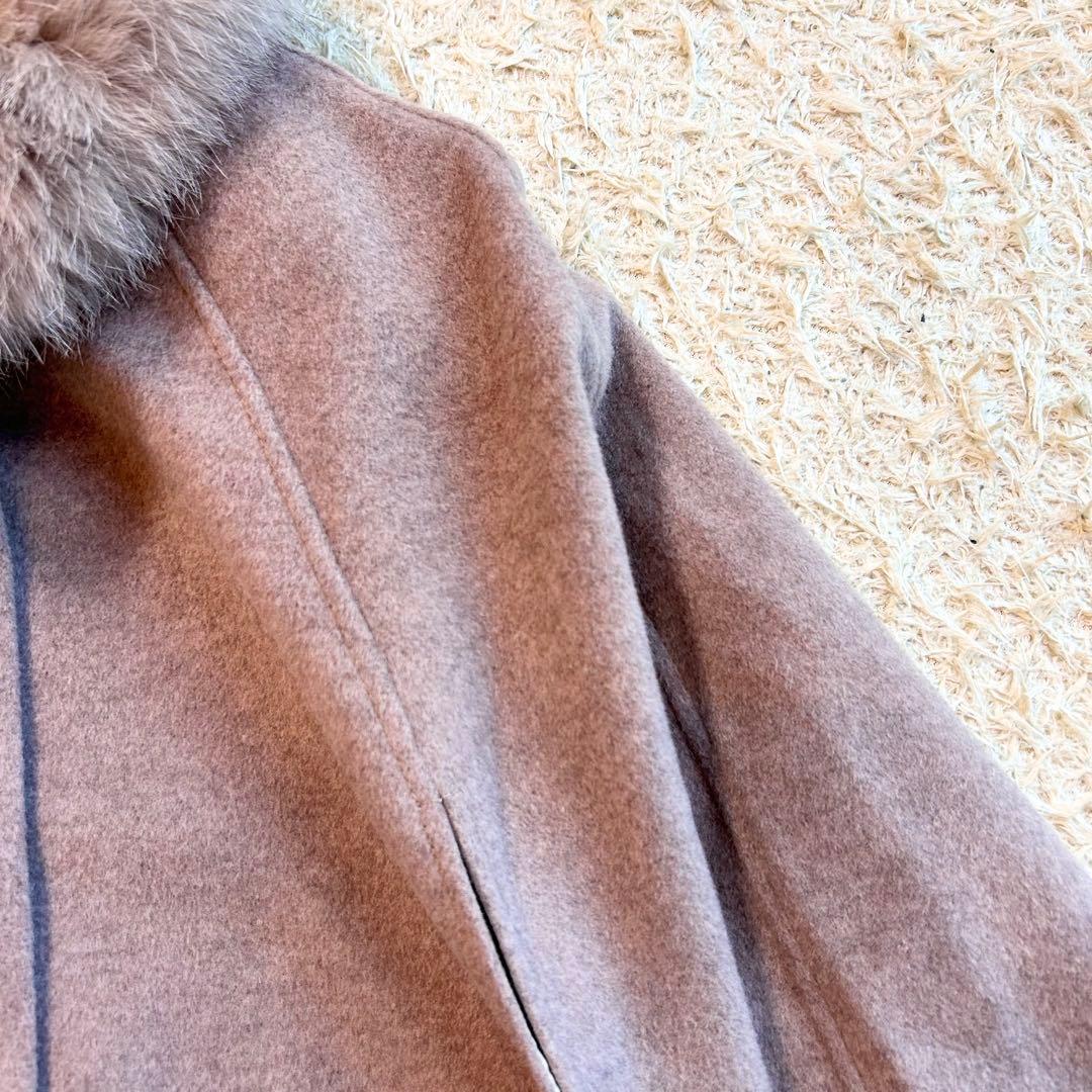 RUIRUE ケープ　ポンチョ　ルイルエブティック　ウール100%