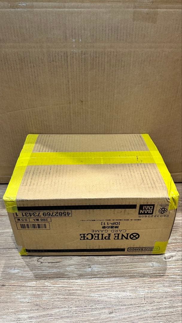 新品未開封★ONE PIECEカードゲーム　神速の拳　 【OP-11】1カートン