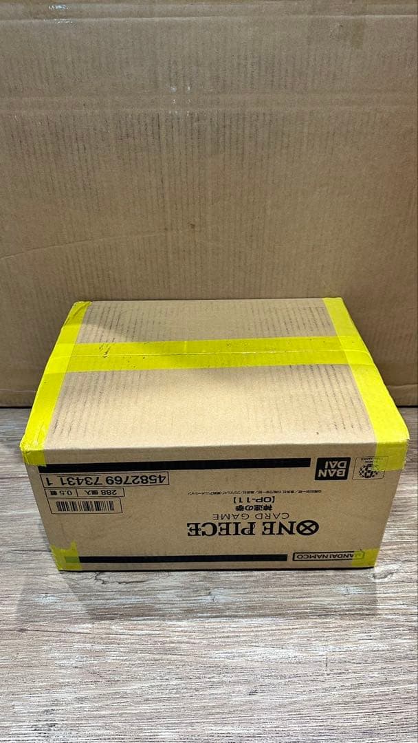 新品未開封★ONE PIECEカードゲーム　神速の拳　 【OP-11】1カートン