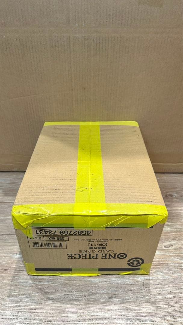 新品未開封★ONE PIECEカードゲーム　神速の拳　 【OP-11】1カートン