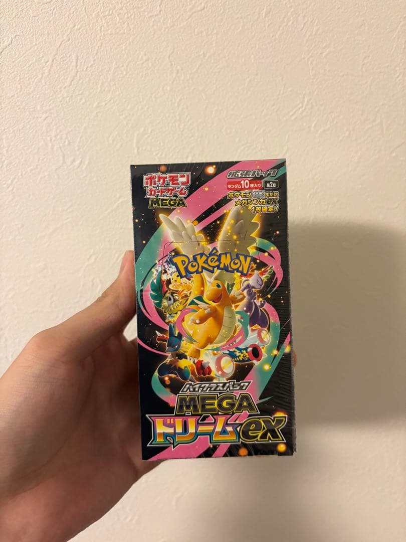 ポケモンカードゲーム MEGA ドリームEX BOX シュリンクあり