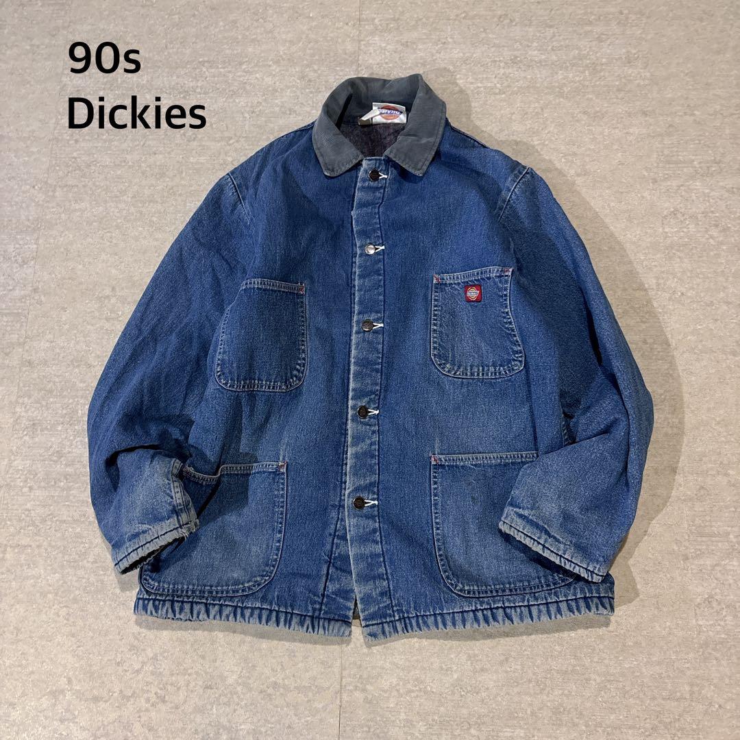 90s Dickies ディッキーズ カバーオール サイズ42 雰囲気抜群