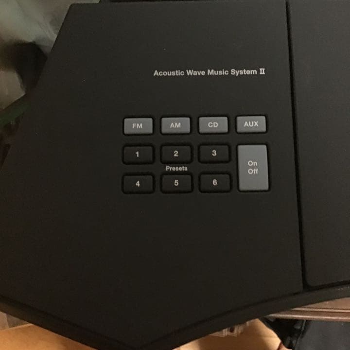 BOSE ACOSTIC WAVE MUSIC SYSTEMⅡ ブラック