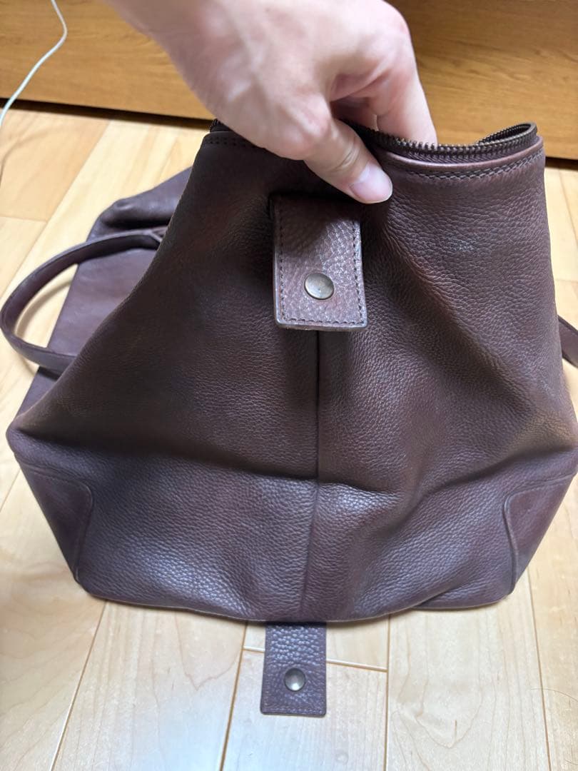 90s Timberland レザーボストンバッグ