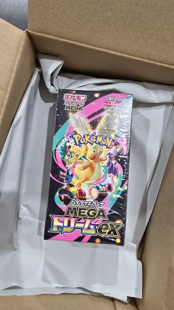 ポケモンカードゲーム メガドリームex シュリンク付き