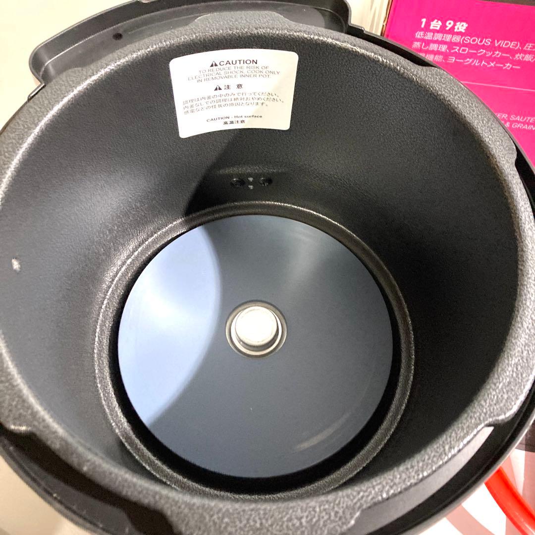 【未使用品】Instant Pot DUO SV 60 電気圧力鍋 6L