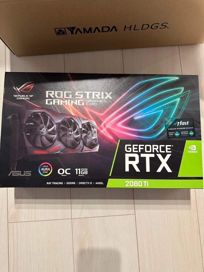 グラフィックボード・グラボ・ビデオカード ASUS ROG STRIX GeForce RTX 2080 Ti OC