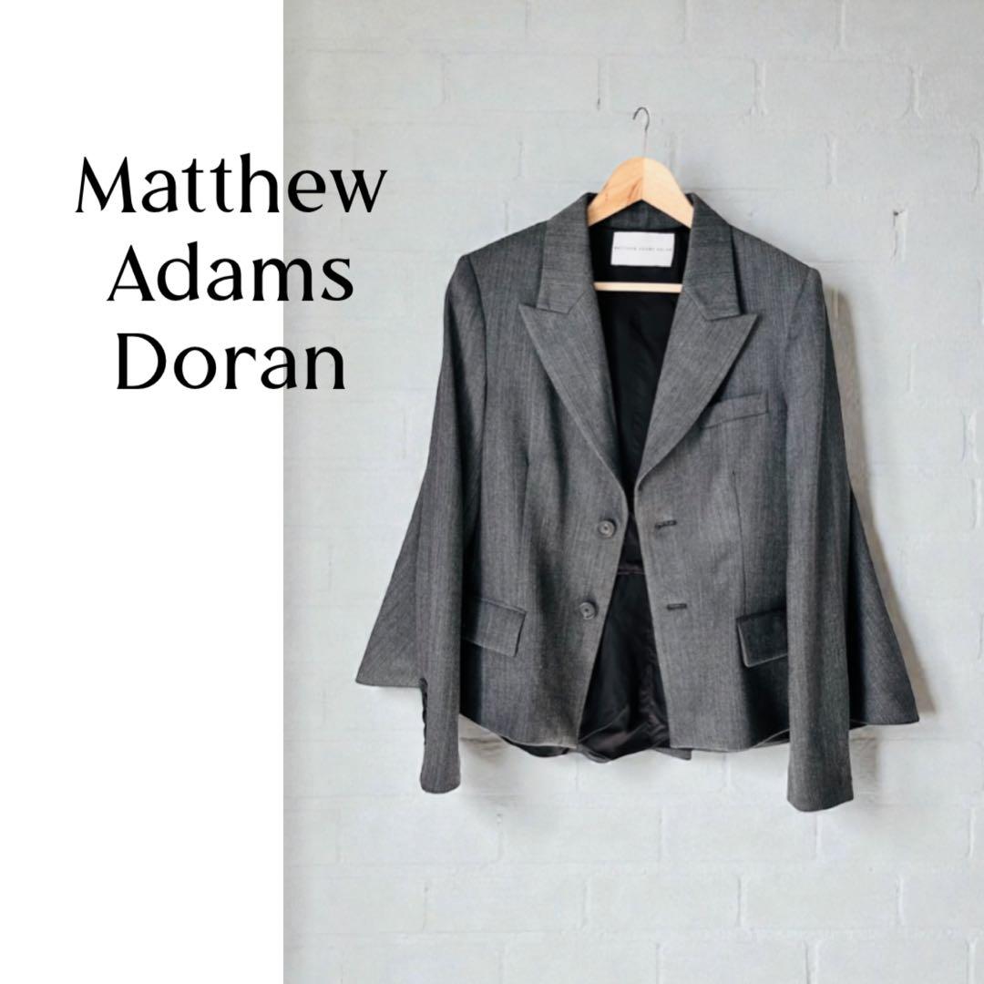 MATTHEW ADAMS DOLAN ケープ風 テーラード ジャケット 細身L