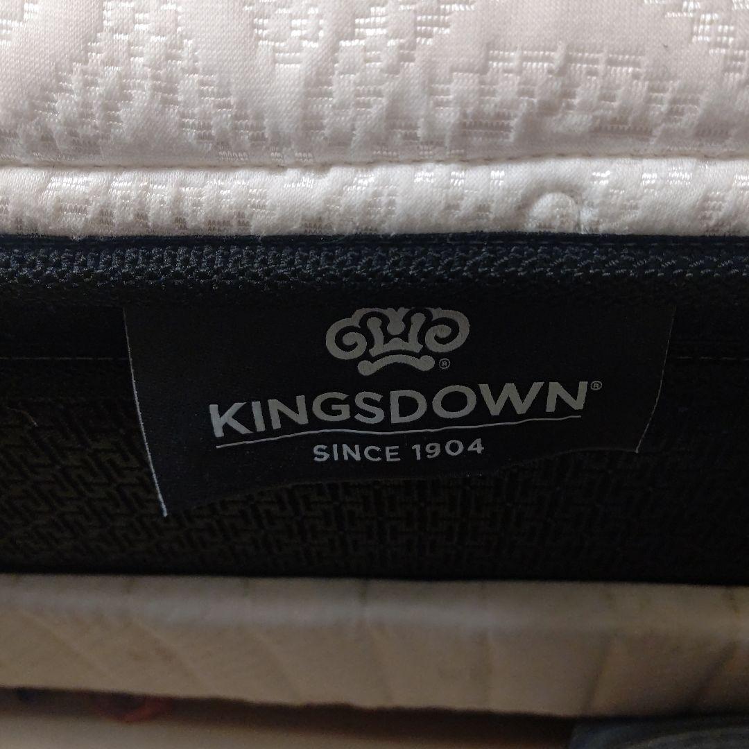 極美品キングスダウンロイヤリティ　ダブルマットレス