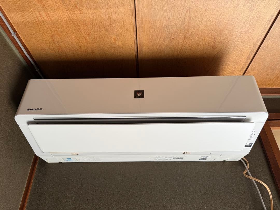 【O-1865】SHARP シャープ エアコン AY-H22H-W 2018年製