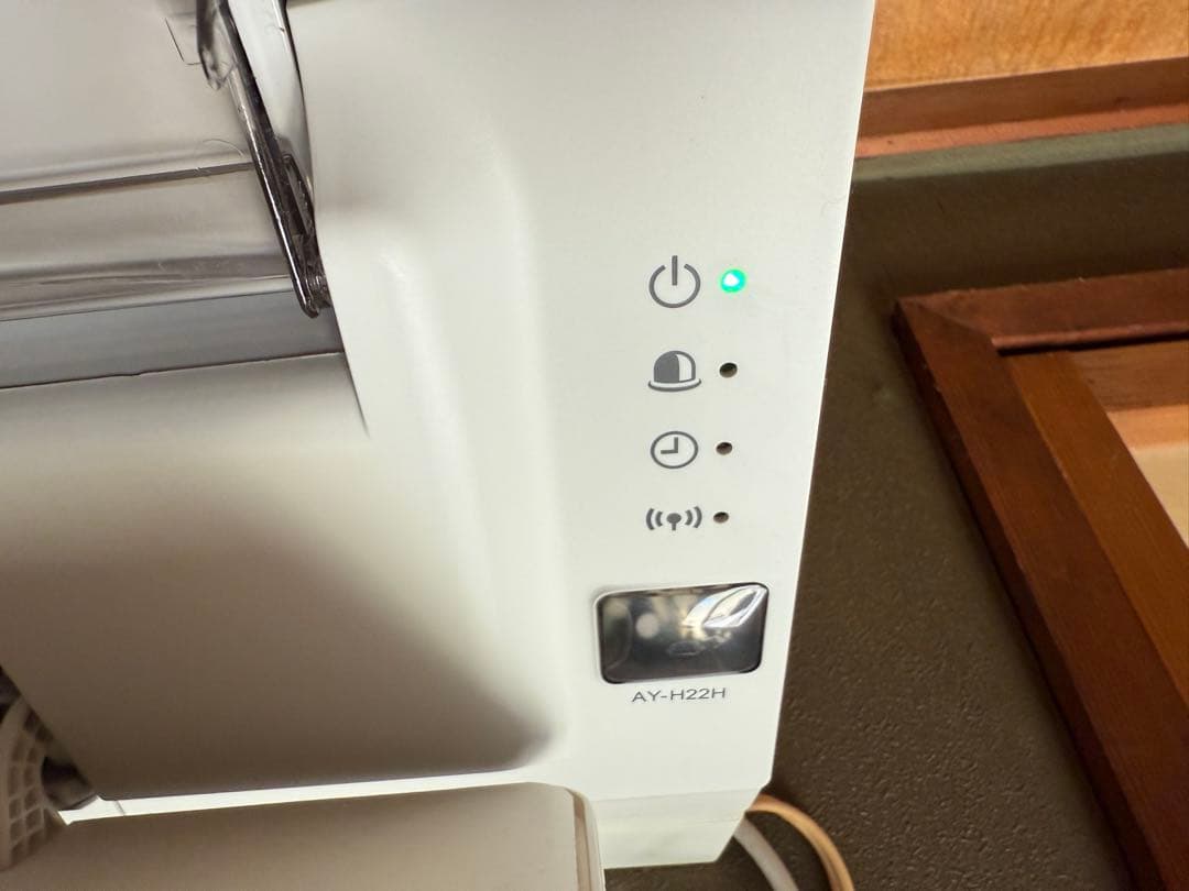 【O-1865】SHARP シャープ エアコン AY-H22H-W 2018年製