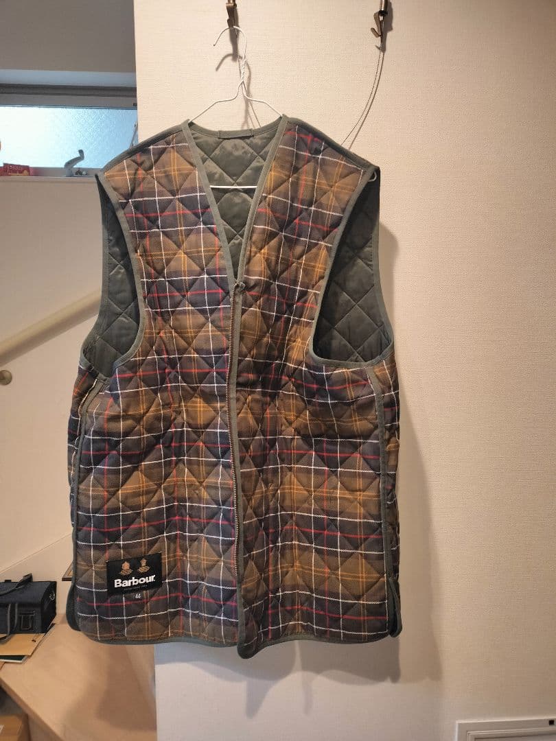 バブアー　キルティング　ベスト　リバーシブル 44