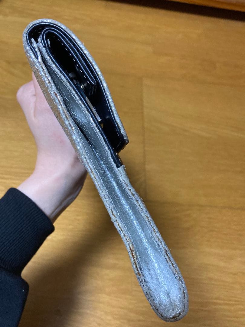 希少 2014SS メゾン マルタン マルジェラ シルバー クラッチバッグ