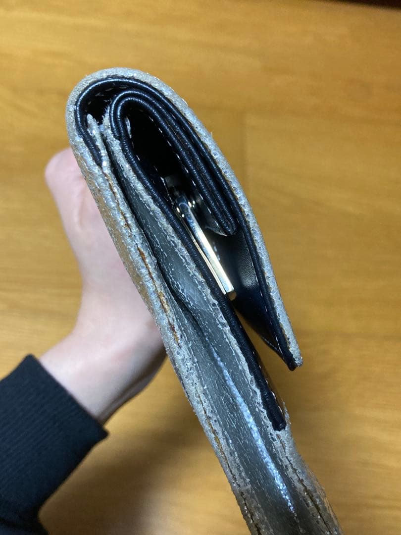 希少 2014SS メゾン マルタン マルジェラ シルバー クラッチバッグ