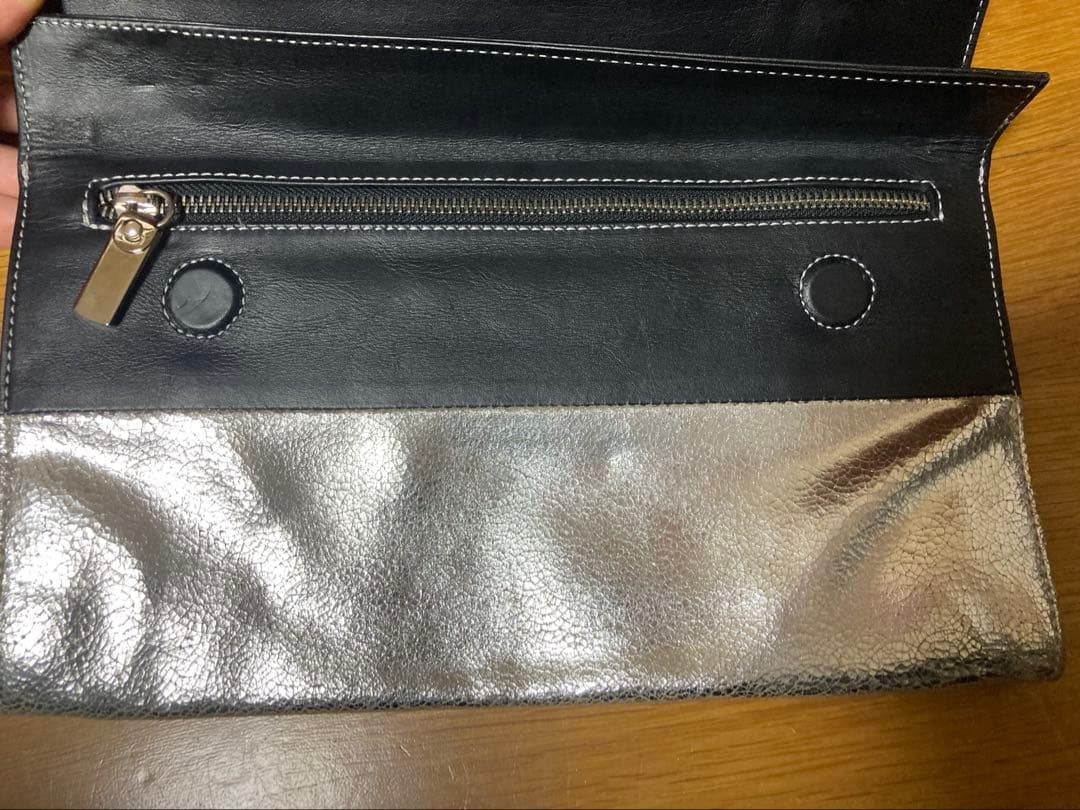 希少 2014SS メゾン マルタン マルジェラ シルバー クラッチバッグ