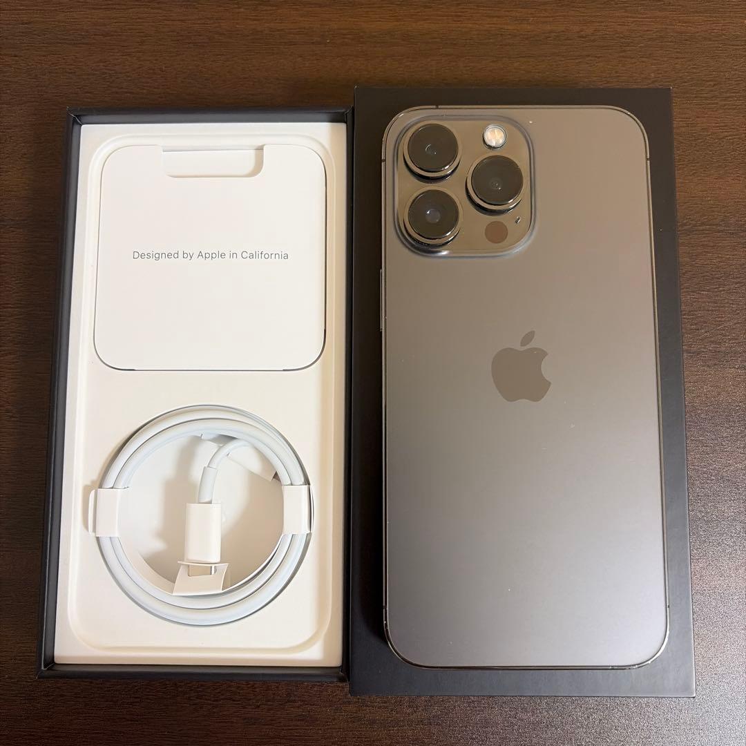 75% iPhone13pro 128GB グラファイト SIMフリー