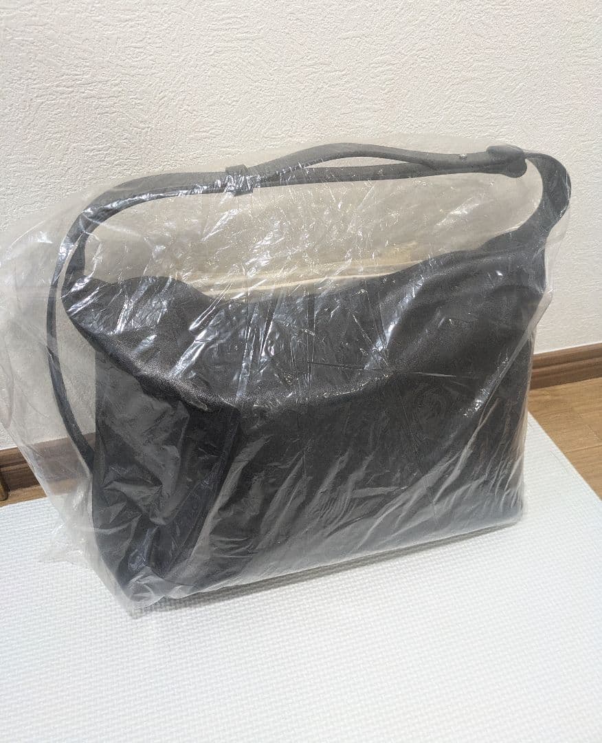 LE ABONNE ルアボネ ブラック 黒 羊 レザー ハンドバッグ ショルダー