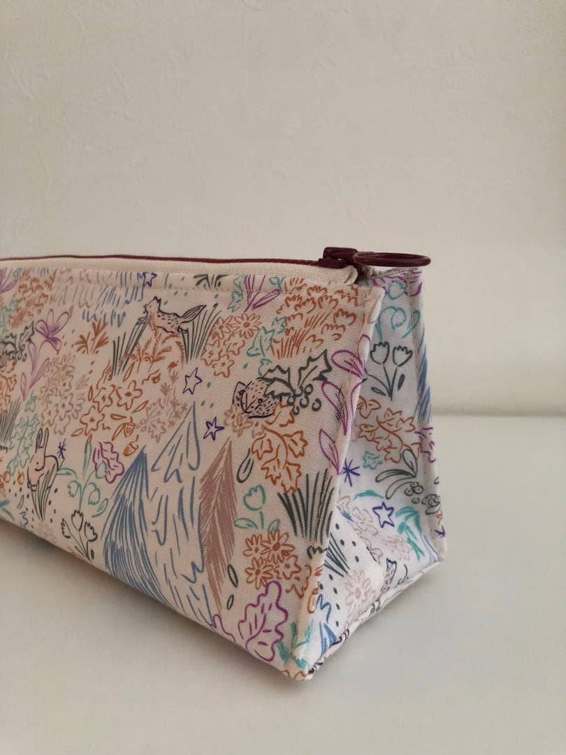 ＊つくし様＊　めがねポーチ　ジャバラポーチ　ハンドメイド