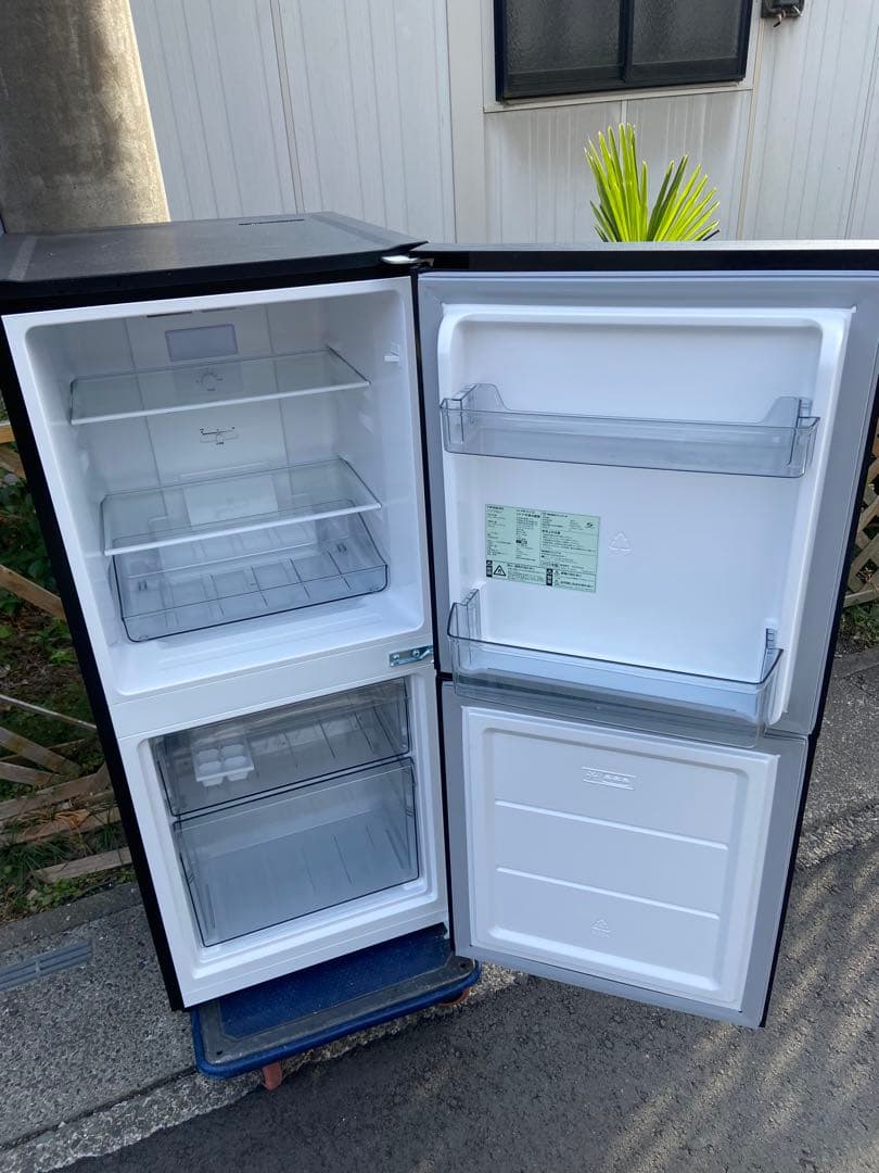 T121超極美品TWINBIRD 2023年製 121L ミラーデザイン 冷蔵庫