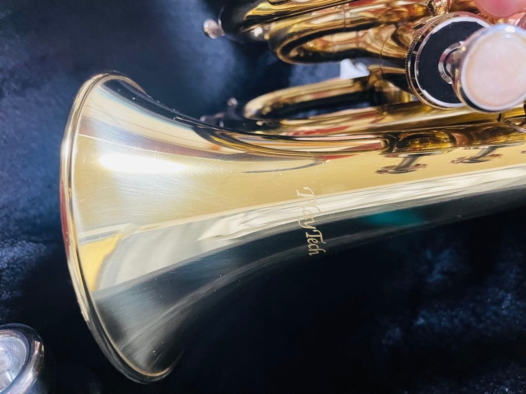 新品　ポケットトランペット　プレイテック