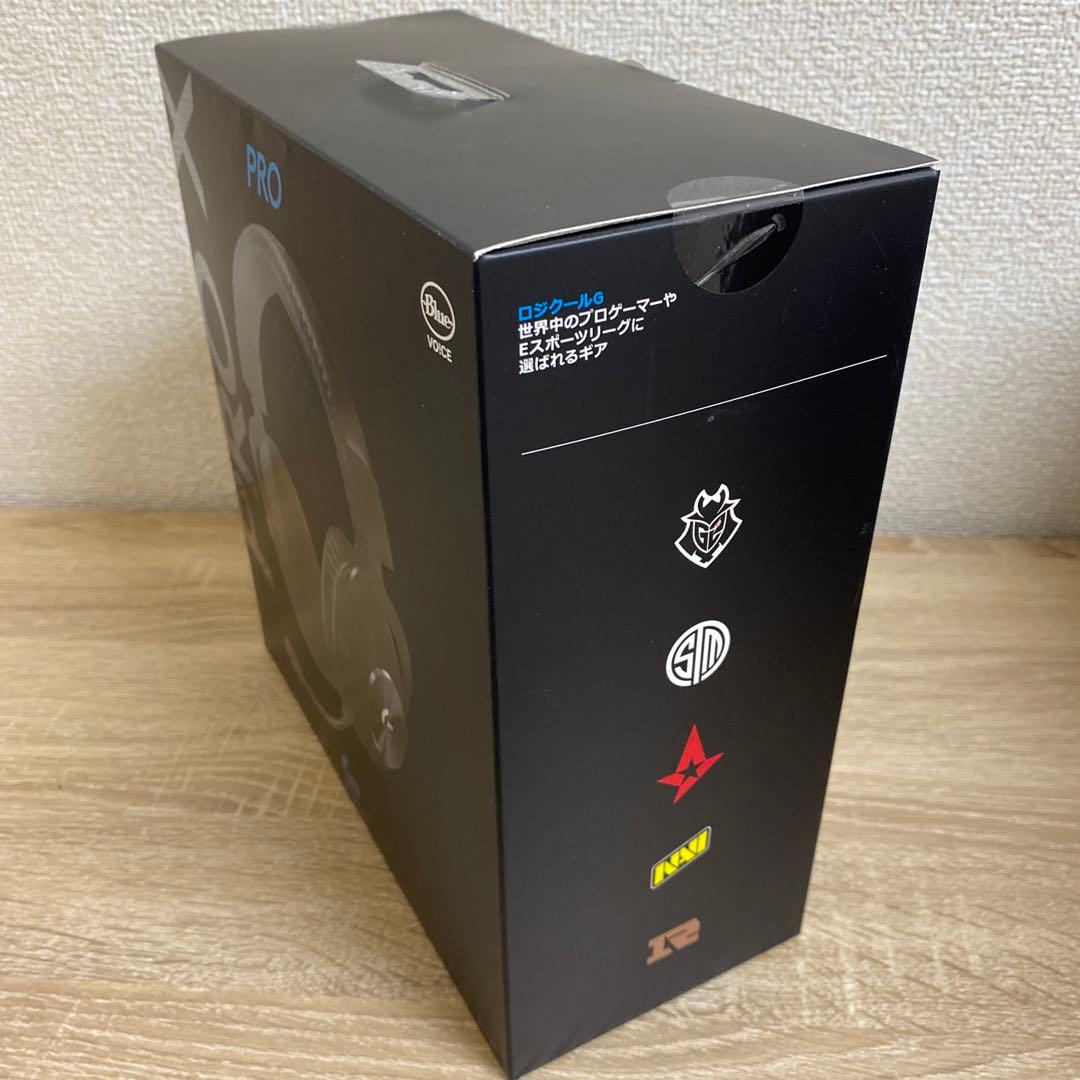 【新品・未開封】Logicool G PRO X ゲーミングヘッドセット