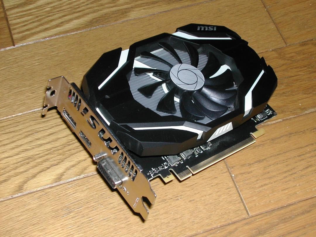 MSI　GTX1050Ti 4G OCV1