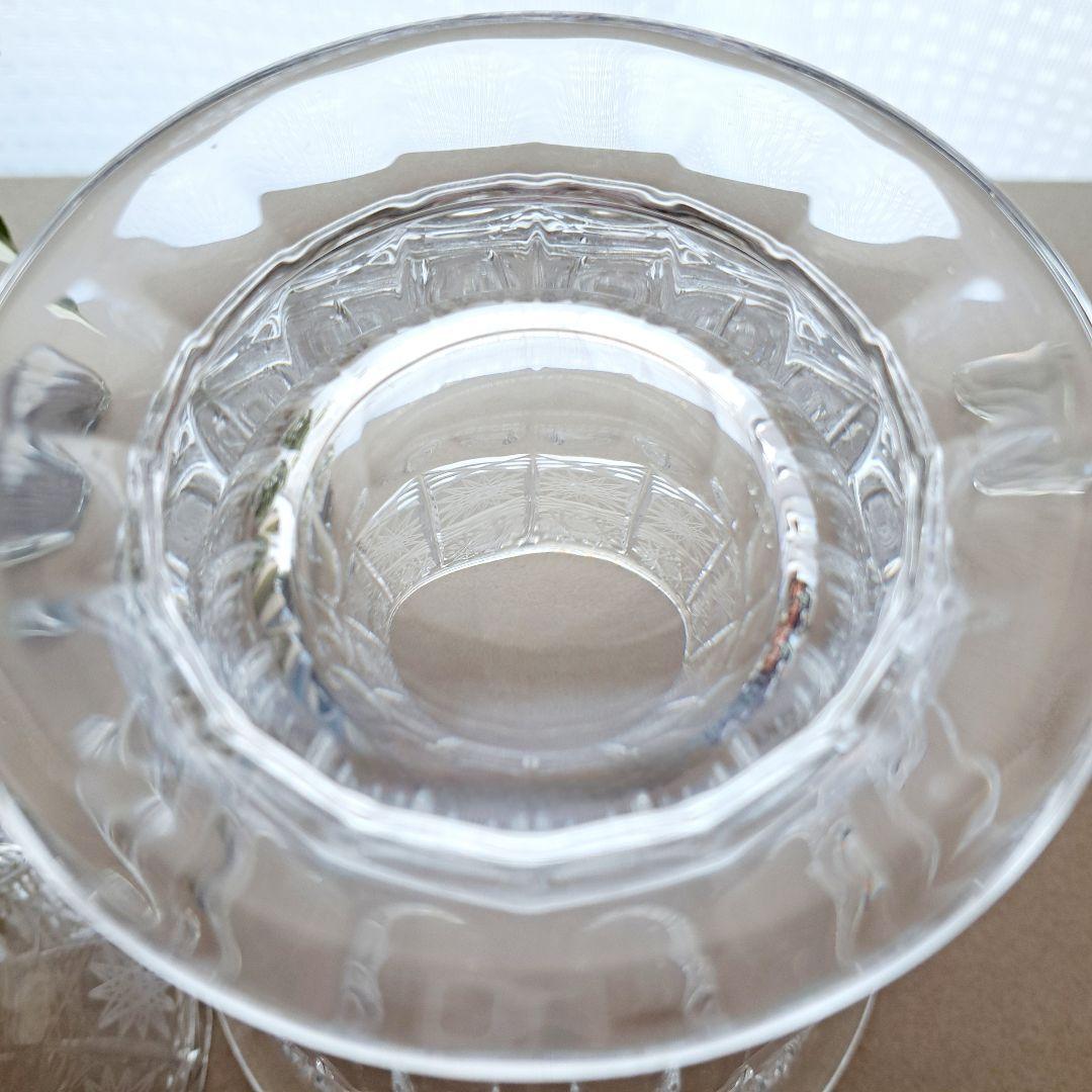 BOHEMIA★ボヘミアクリスタル★ボックス★キャニスター★大★未使用