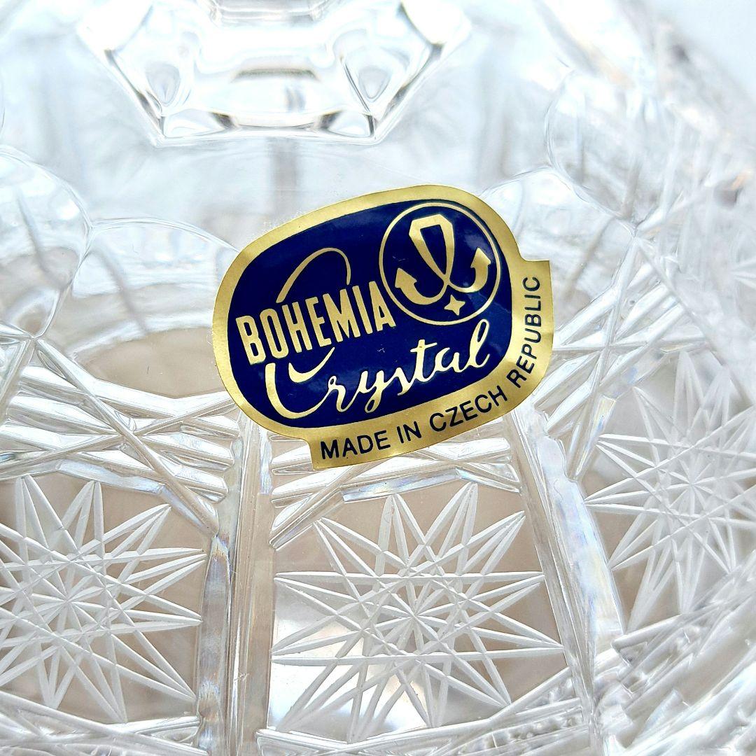 BOHEMIA★ボヘミアクリスタル★ボックス★キャニスター★大★未使用