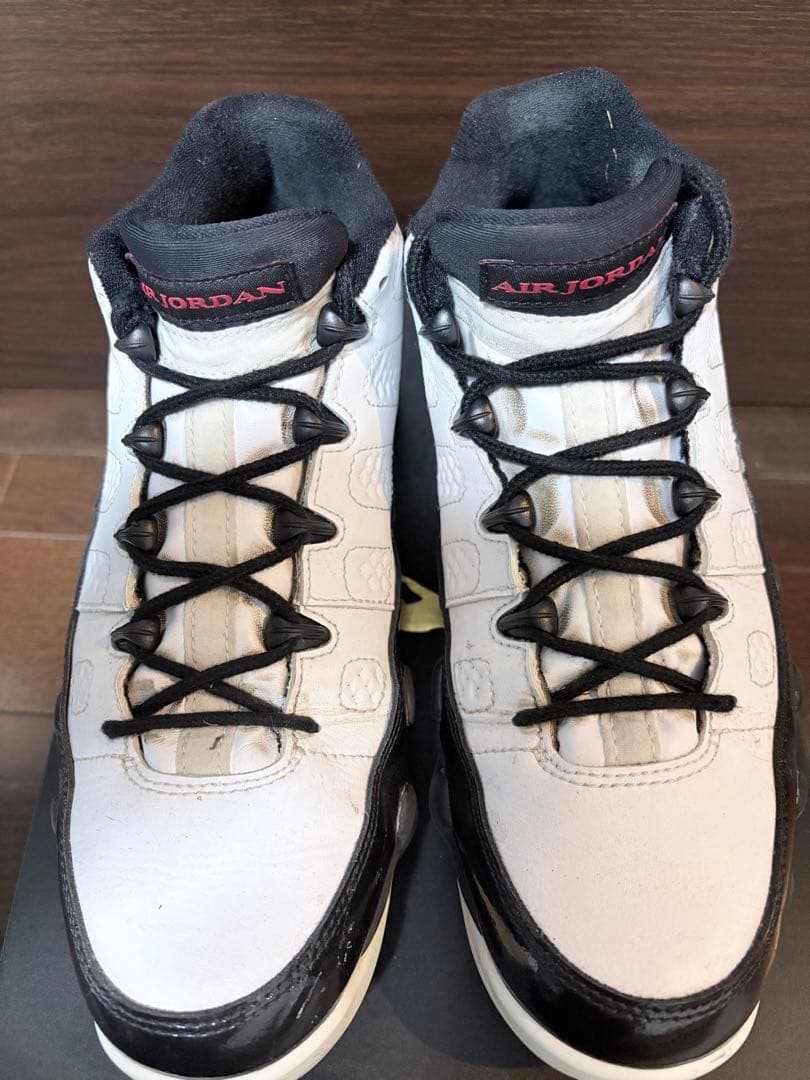 エアジョーダン9 ゴルフシューズ ホワイト/ブラック