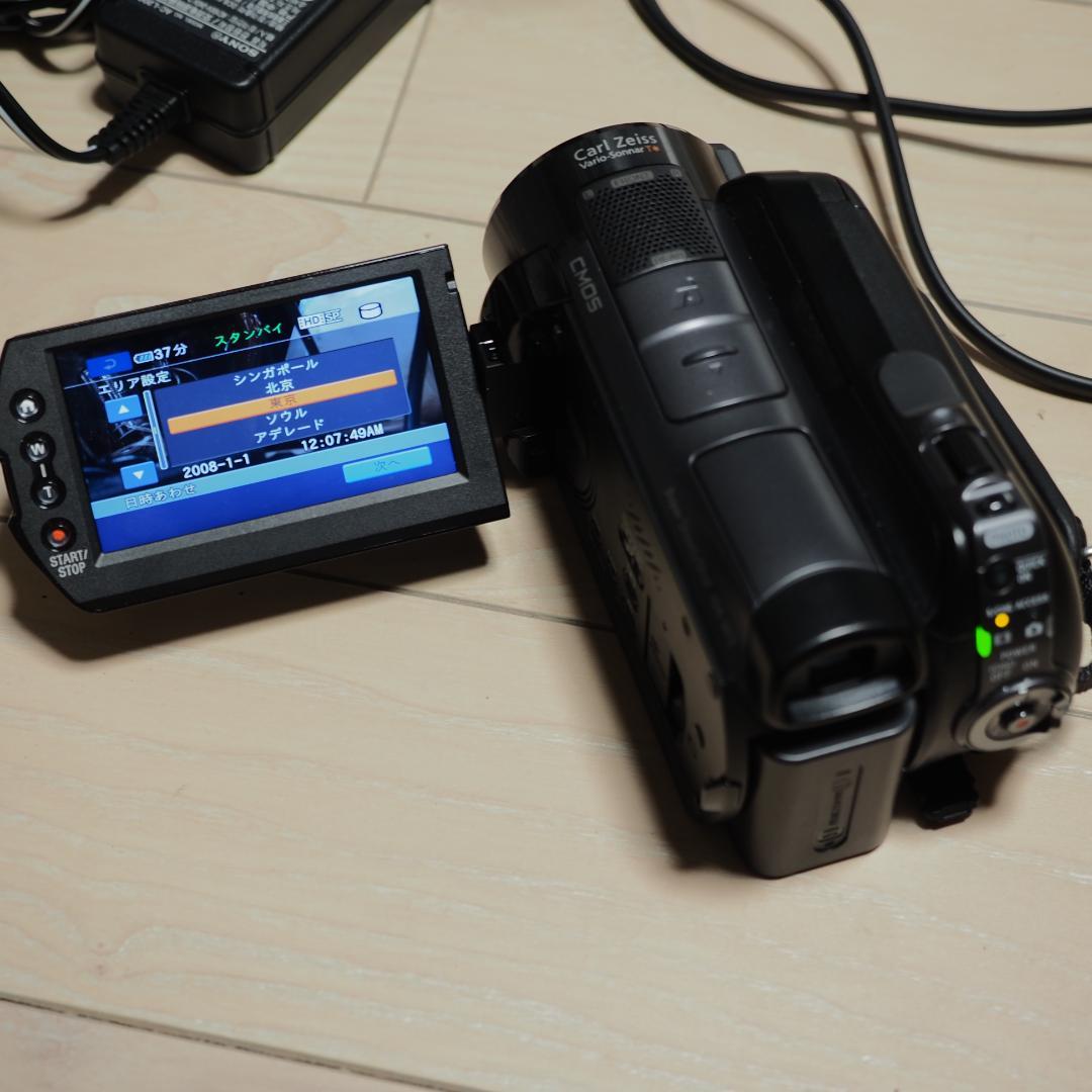 SONY HDR-SR12 フルハイビジョン　ナイトビジョン　ビデオカメラ