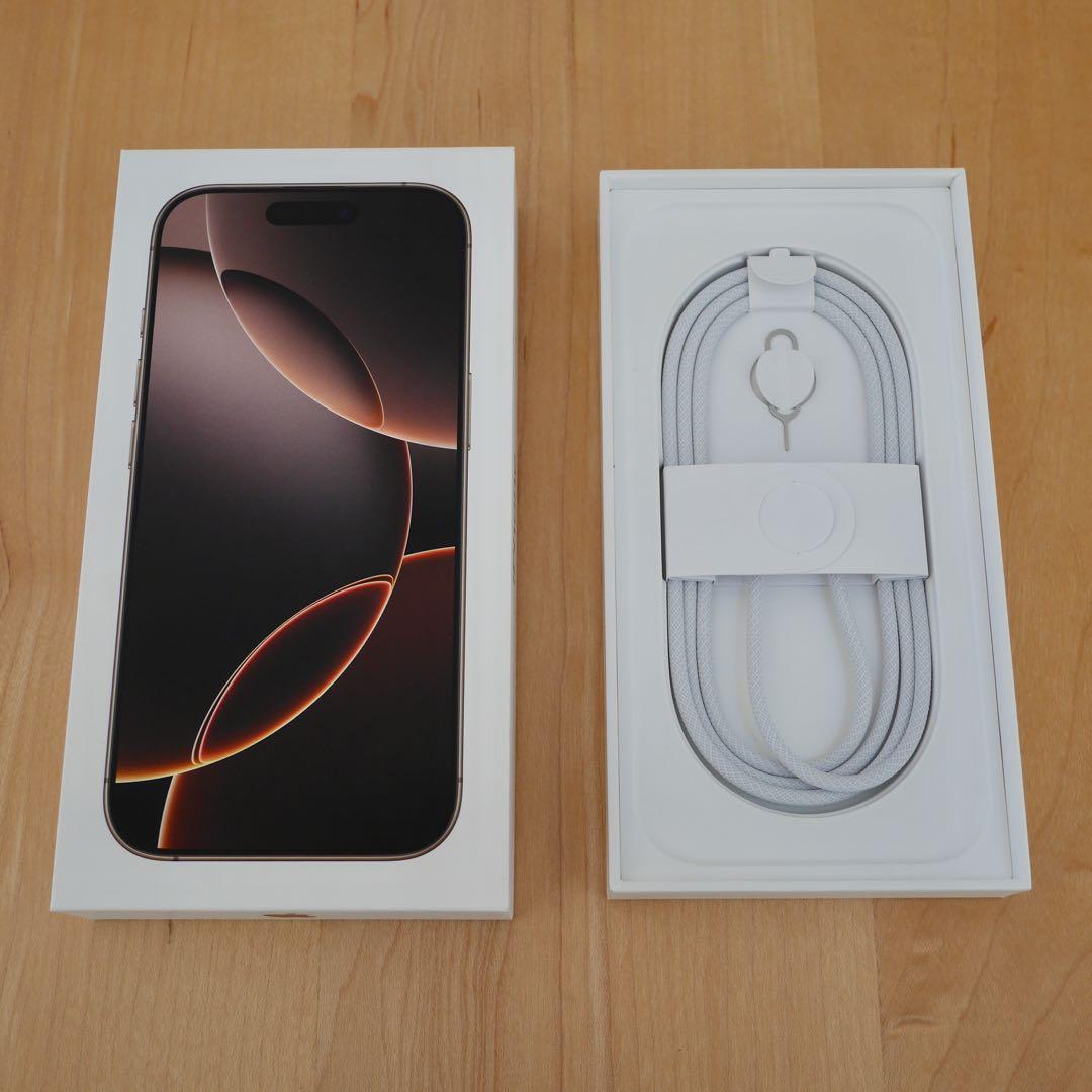 iPhone16pro 256GB デザートチタニウム 国内版simフリー