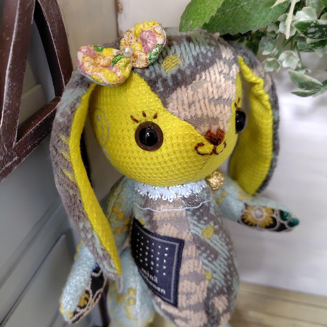 ミナペルホネン＊ハンドメイド＊ぬいぐるみ＊ウサコ＊②