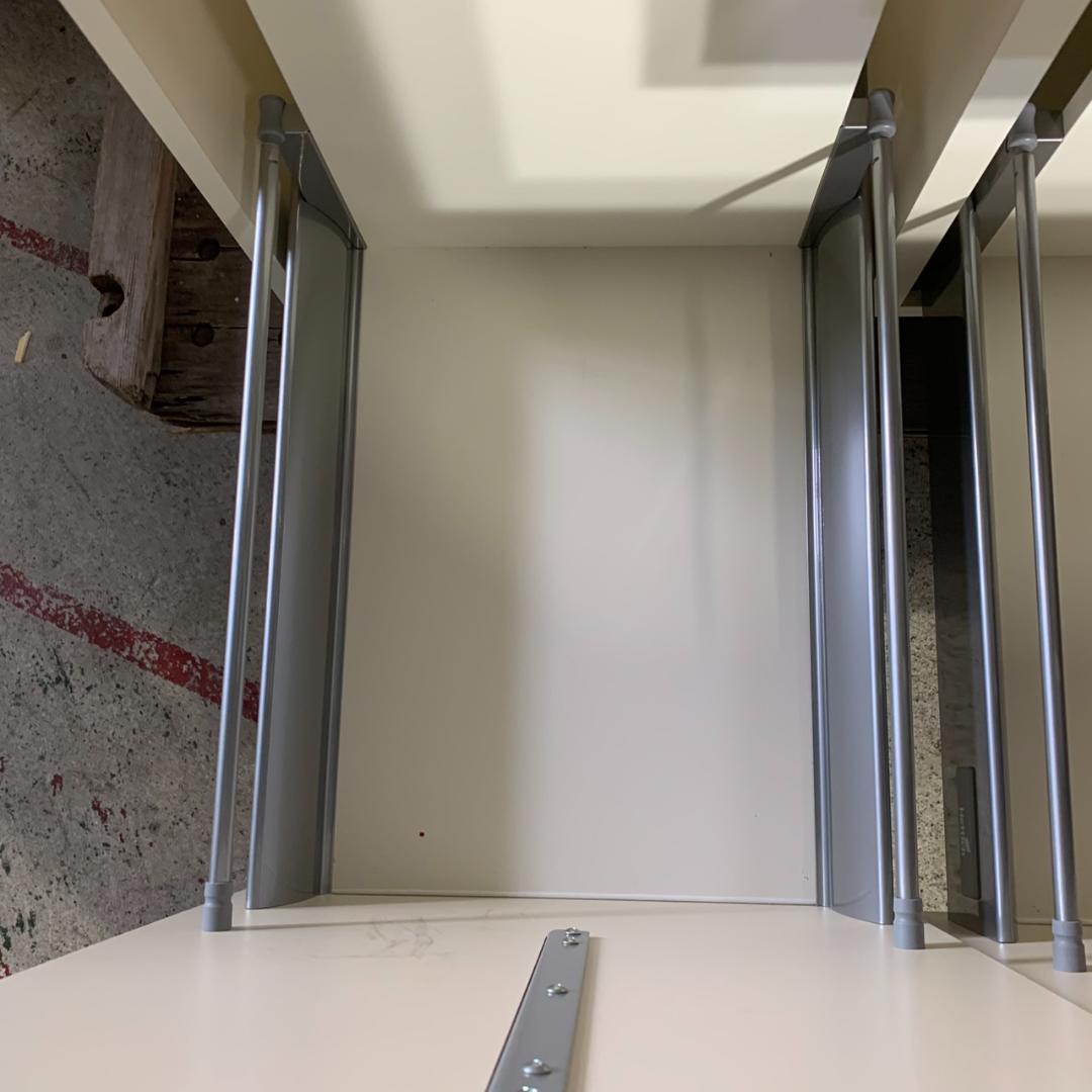 J834 パモウナ 食器棚 幅90cm キッチンボード キャビネット