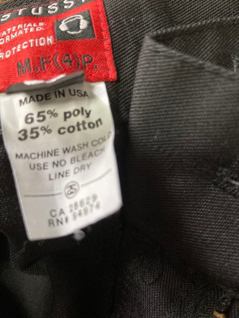 ステューシー　90’s ブラック　パンツ　アメリカ製　W32