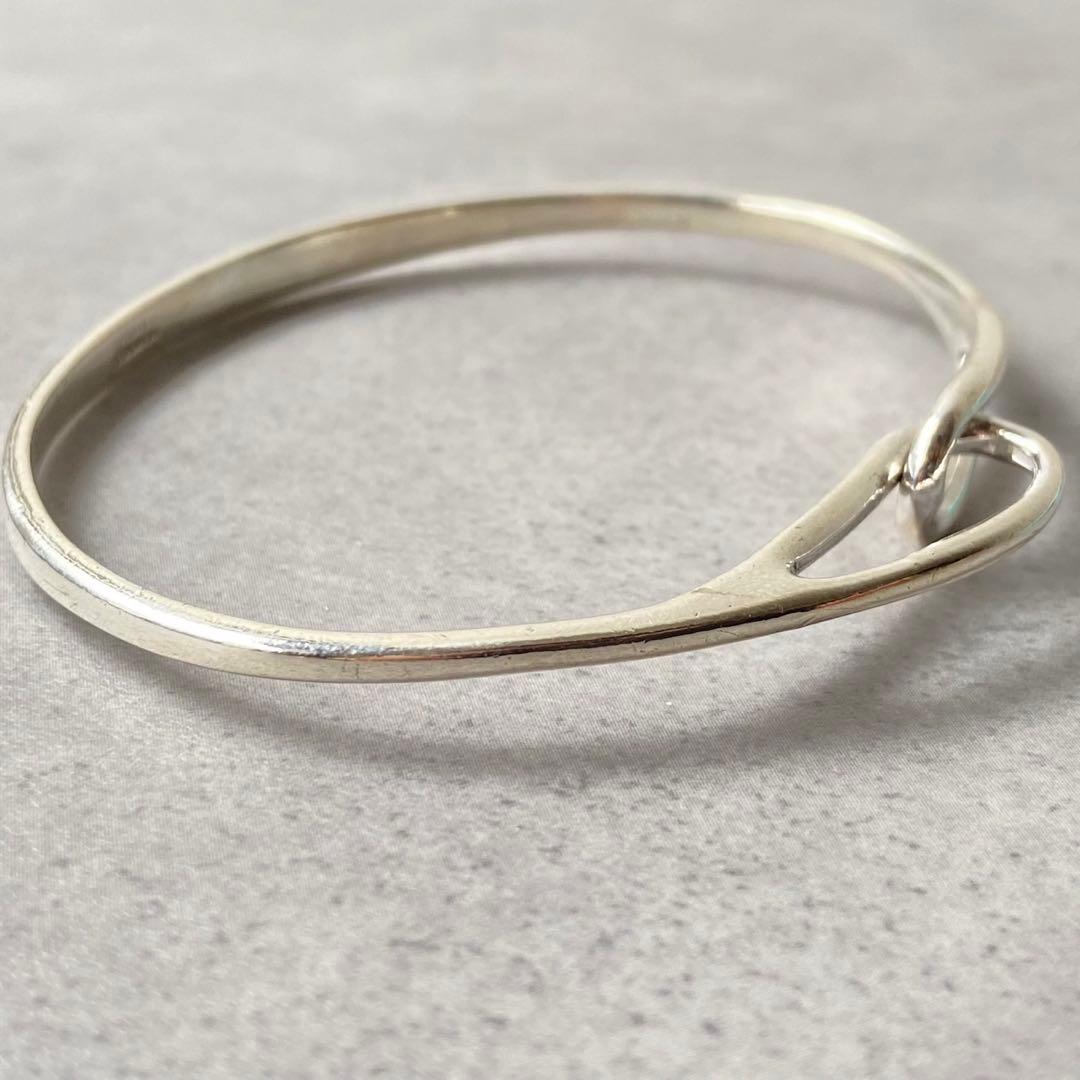 【希少】Tiffany ティファニー バングル ループ シルバー925 Y268