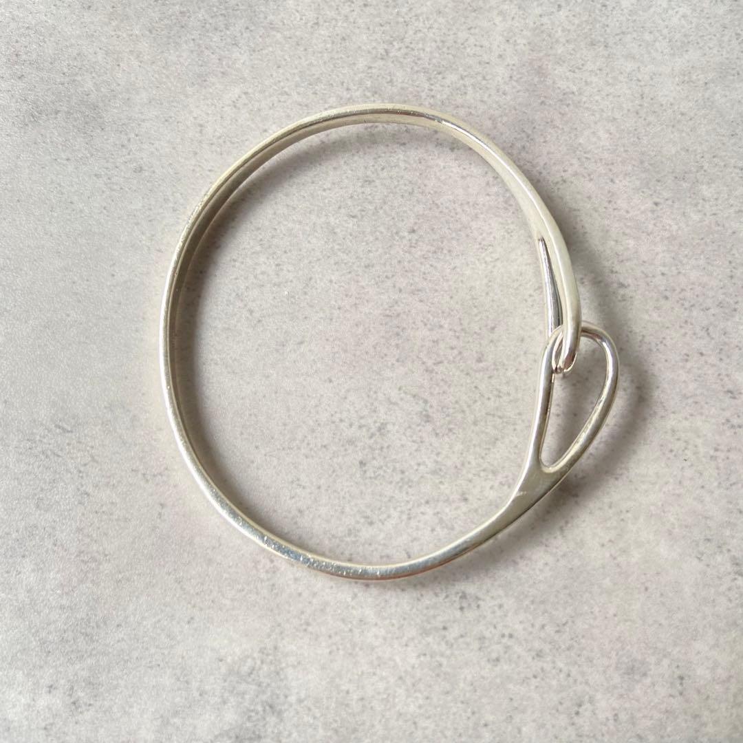 【希少】Tiffany ティファニー バングル ループ シルバー925 Y268
