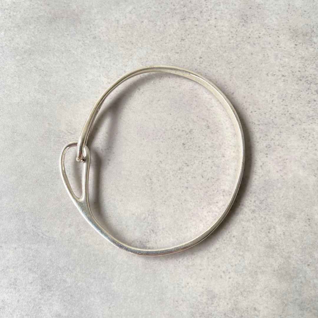 【希少】Tiffany ティファニー バングル ループ シルバー925 Y268