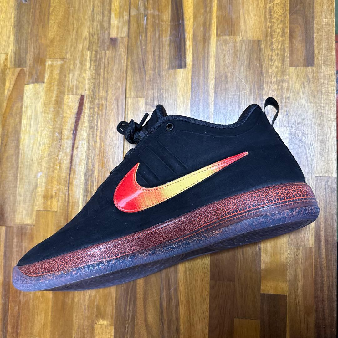 Nike バスケットボールシューズ 黒/オレンジ　book2 29cm